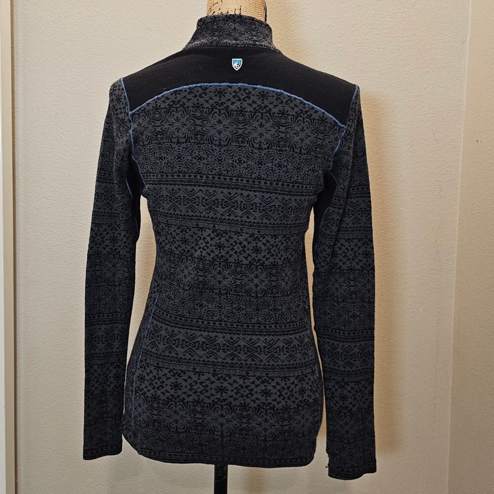 Kuhl Kaskade Zip Neck Performance Top Size XSmall - Picture 3 of 9